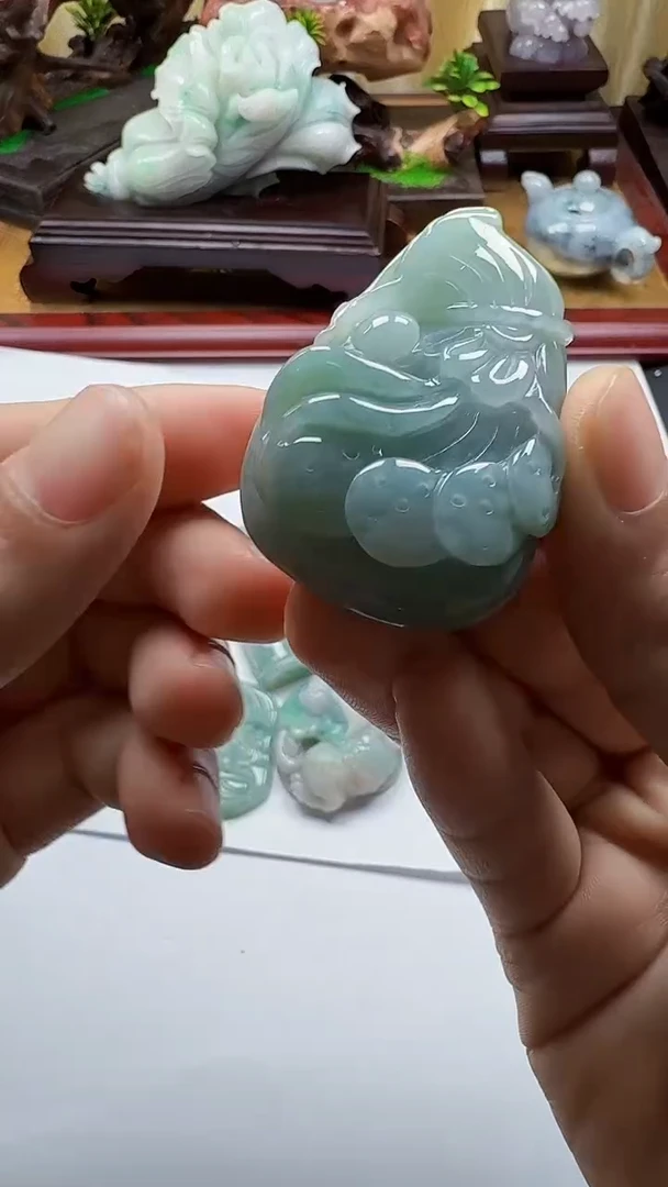 吊坠(不含链)未镶嵌翡翠1