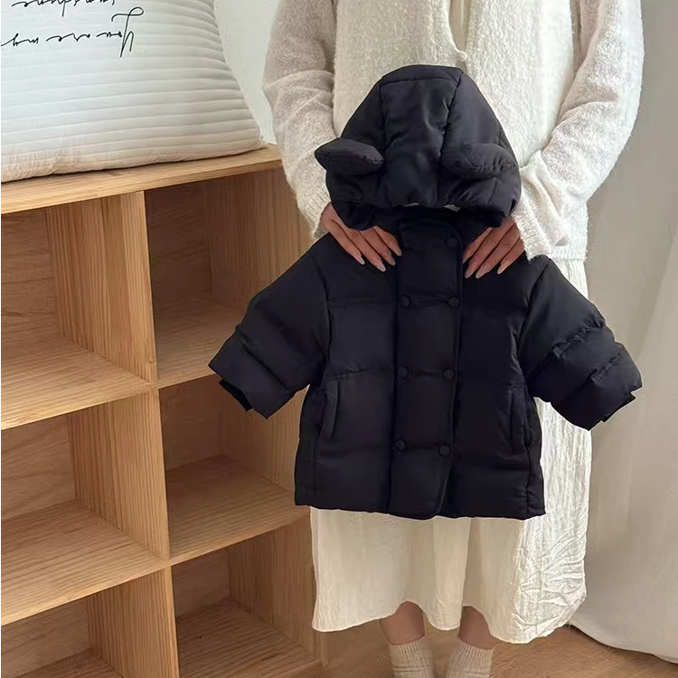 幼羽小熊羽绒外套
