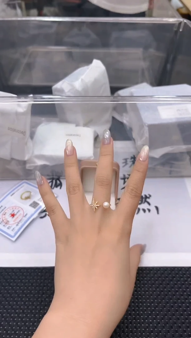 未镶嵌淡水珍珠耳饰jz1018