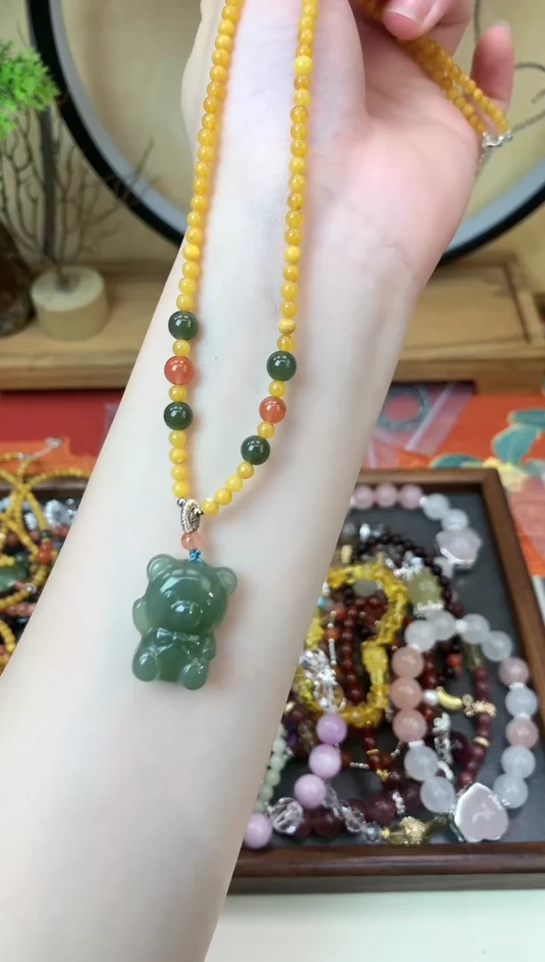 【闪购商品】蜜蜡颈饰未镶嵌363手串