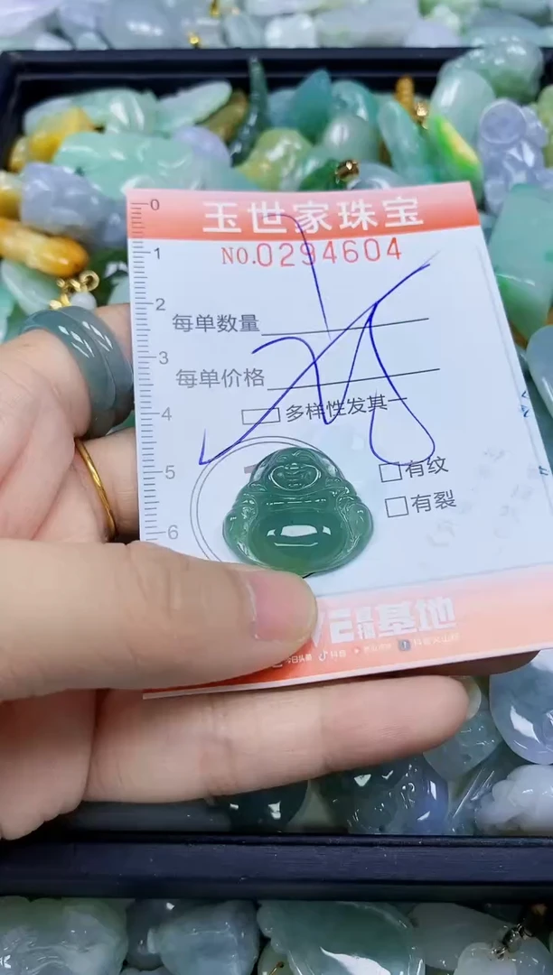 翡翠未镶嵌颈饰闪购0294604多样性发其一
