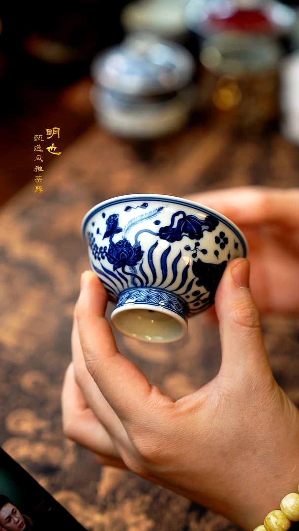 【闪购商品】1明也茶器/ 鱼杯一个