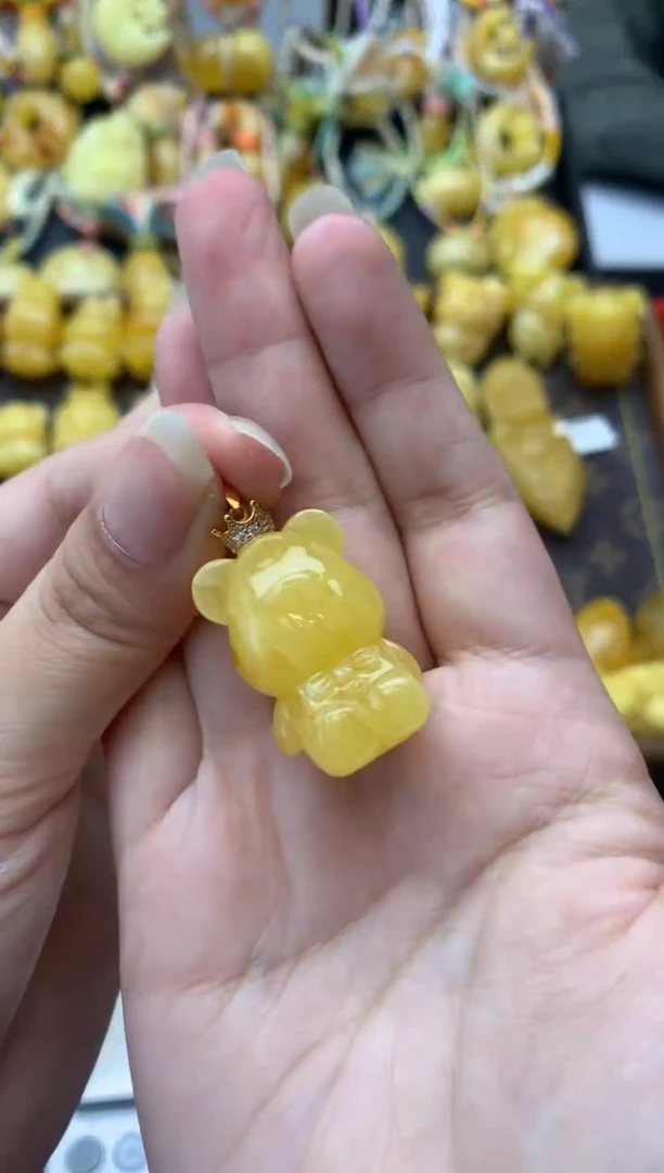 银S925镶嵌琥珀珠宝奇石113个别微瑕介意勿拍