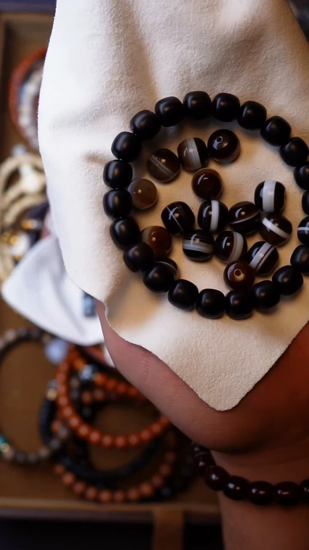 合金00玛瑙/玉髓配珠1颗多样性发货