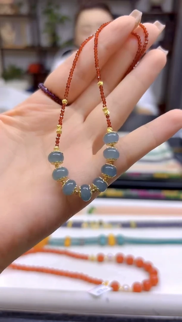 翡翠未镶嵌颈饰DIY款X550