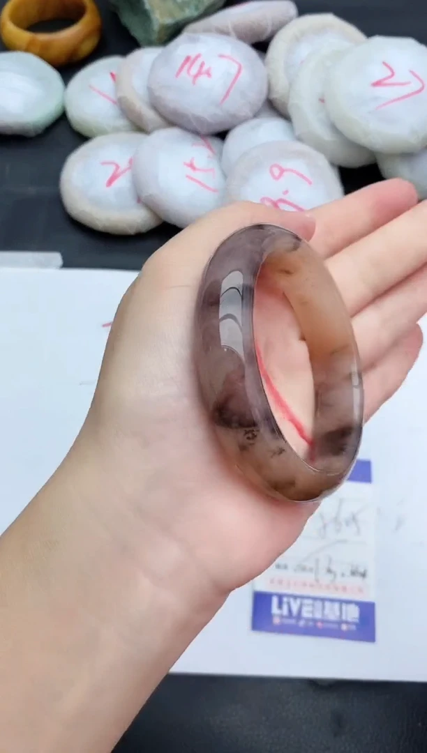 未镶嵌手镯石英质玉252+55/56