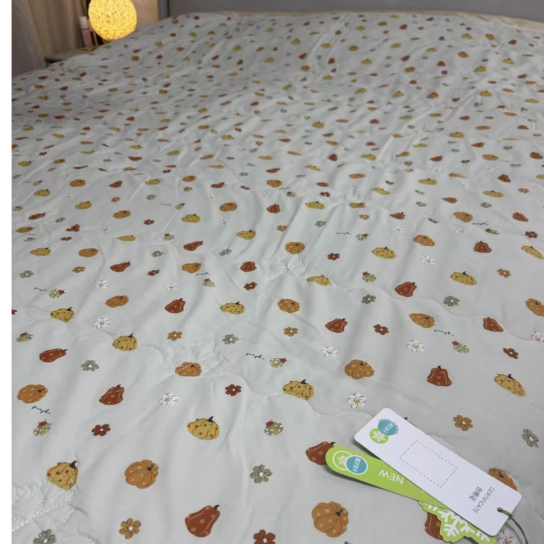 厂家直销针织双层纱印花夏凉被花型不挑夏被单人被子单被全疆包邮