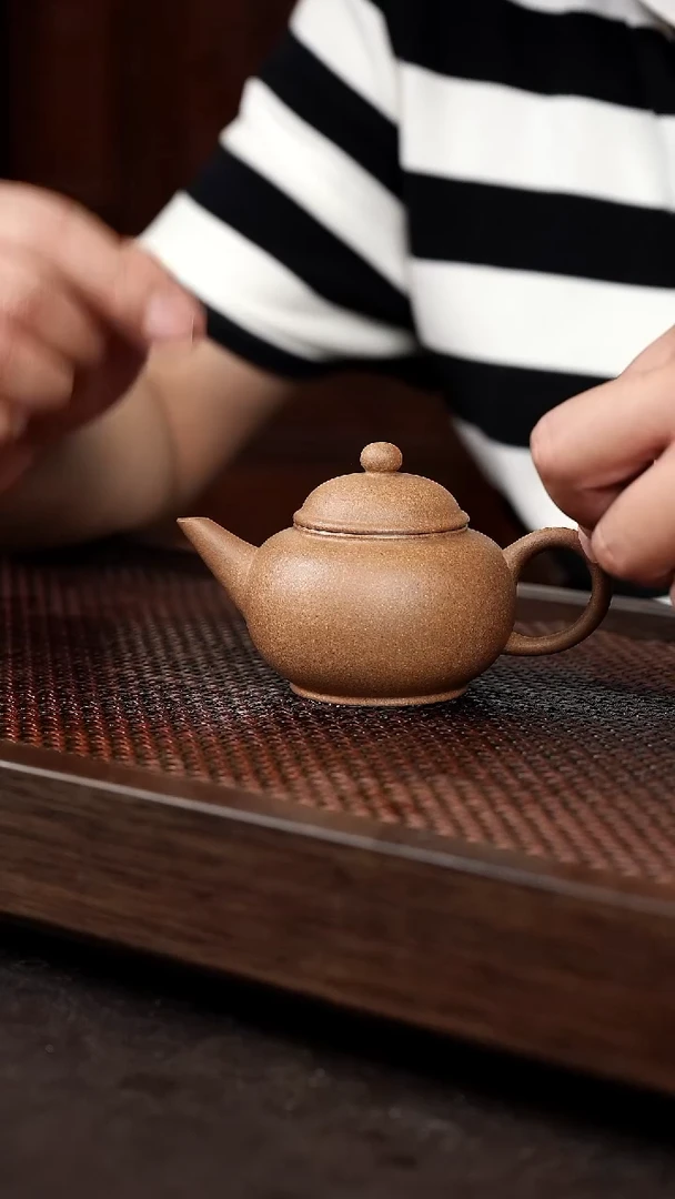 茶壶紫砂芝麻绿水平