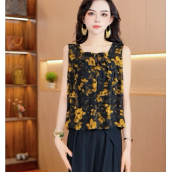 7025-27新款女士背心小衫