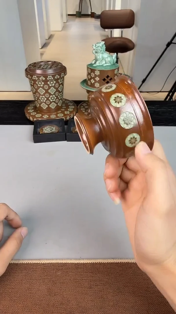 青瓷手工茶器包邮