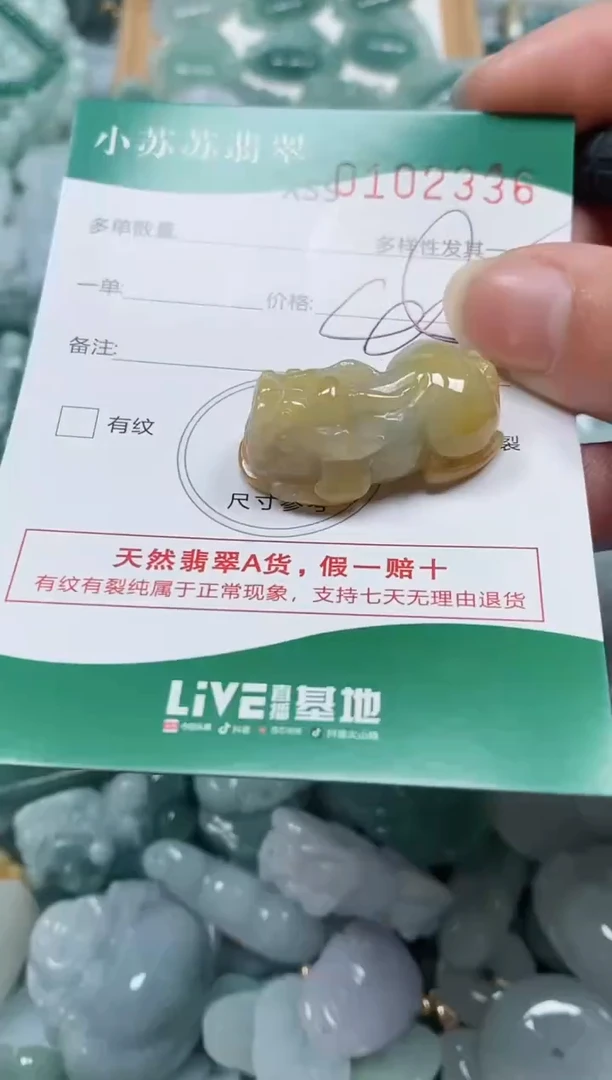 【闪购商品】翡翠颈饰未镶嵌闪购商品0102336