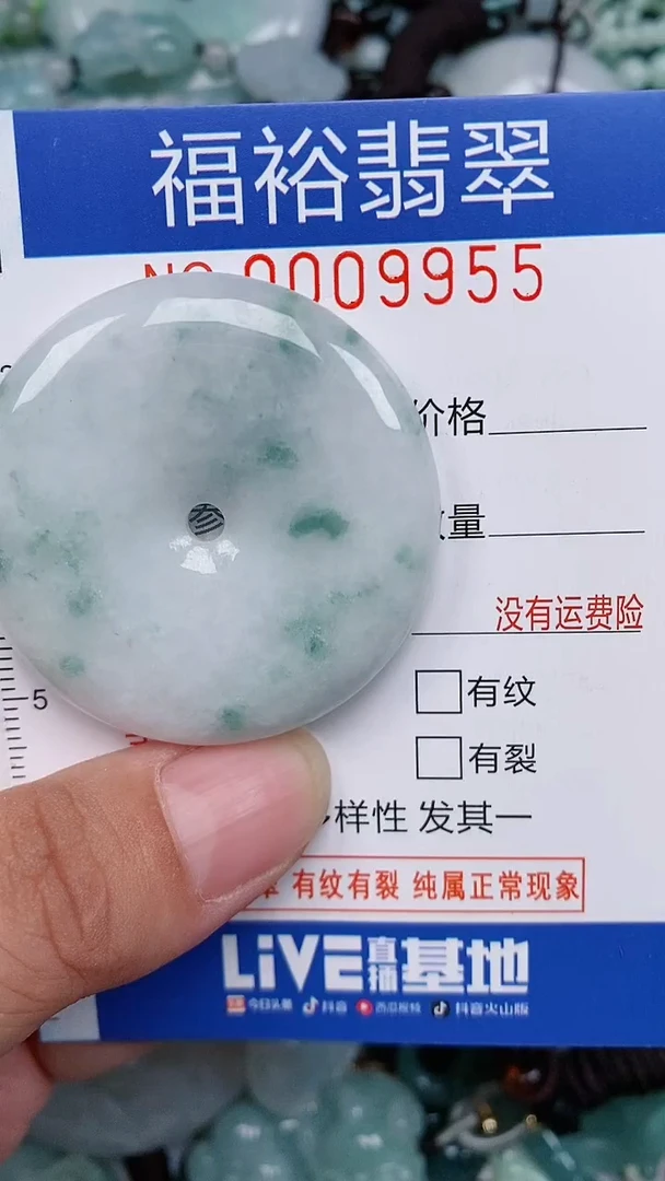 翡翠未镶嵌颈饰...0009955
