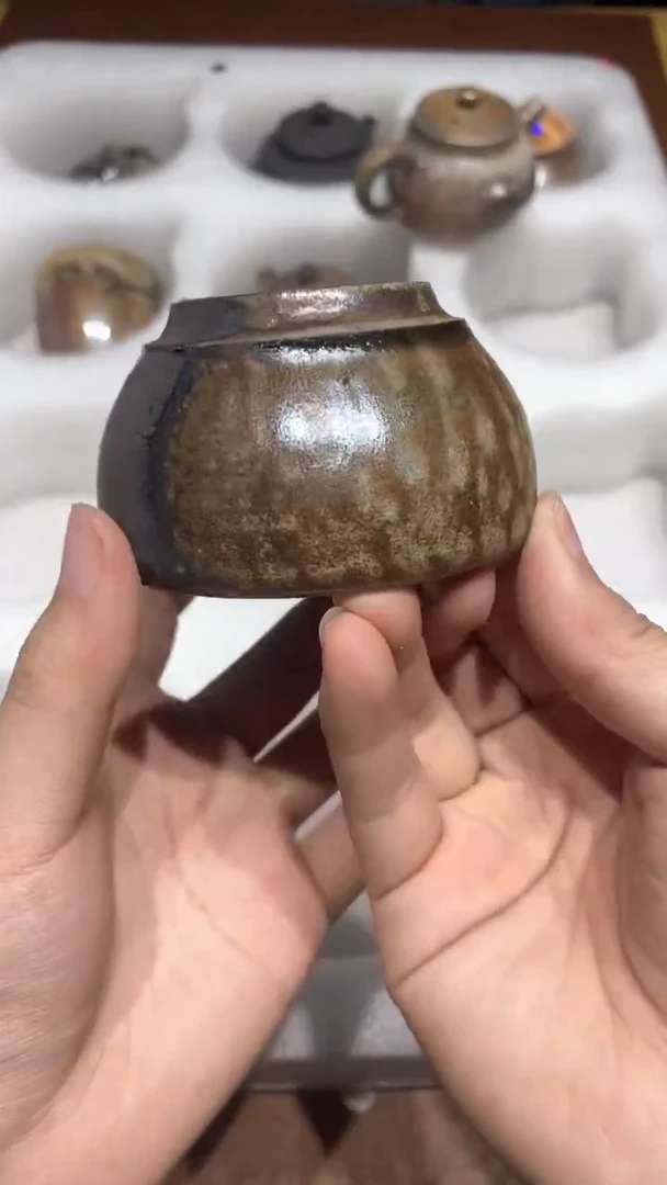 奢瓷/瑞寅柴烧茶器（杯子）084 微瑕