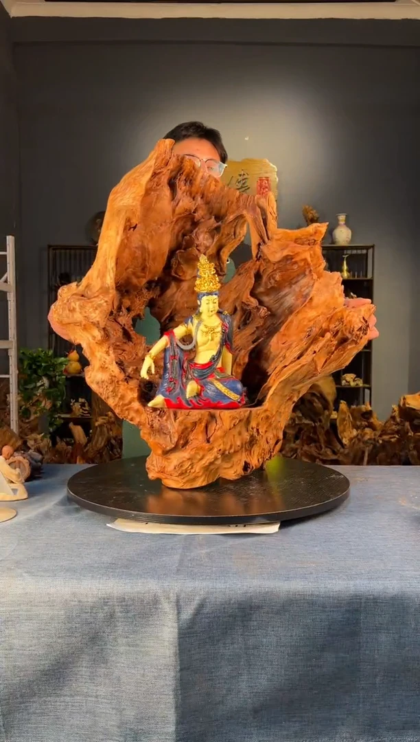 木卢师傅根艺作品（不包含人物摆件）