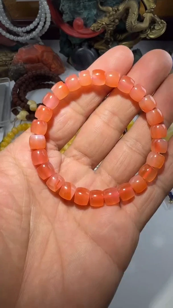 未镶嵌手串玛瑙/玉髓手串