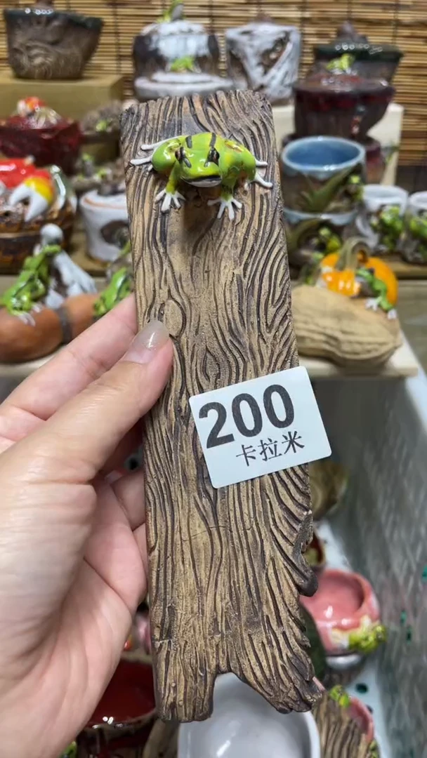 懒****_200精美粗陶手工柴烧