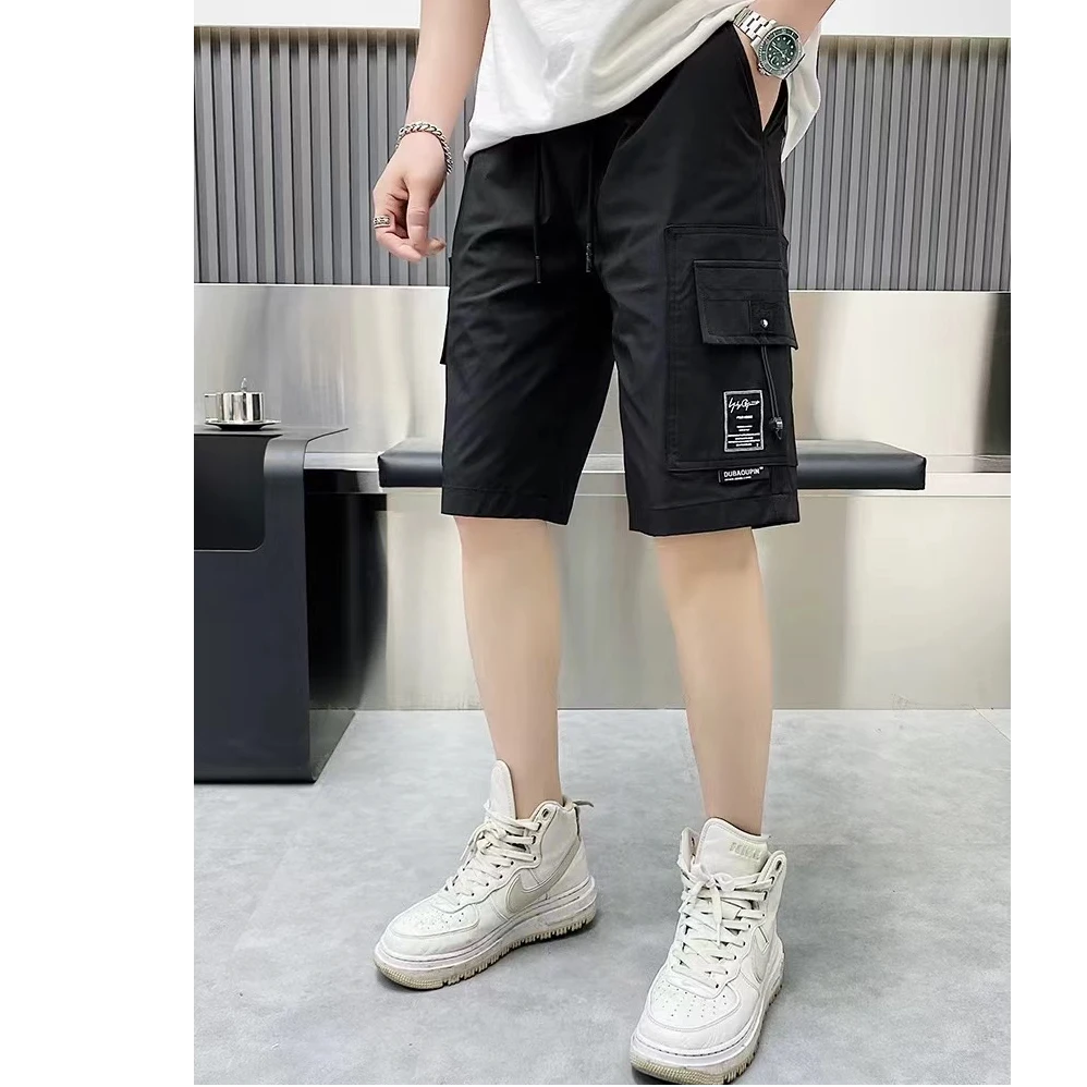 BX男士夏款时尚多口袋工装短裤（7872)