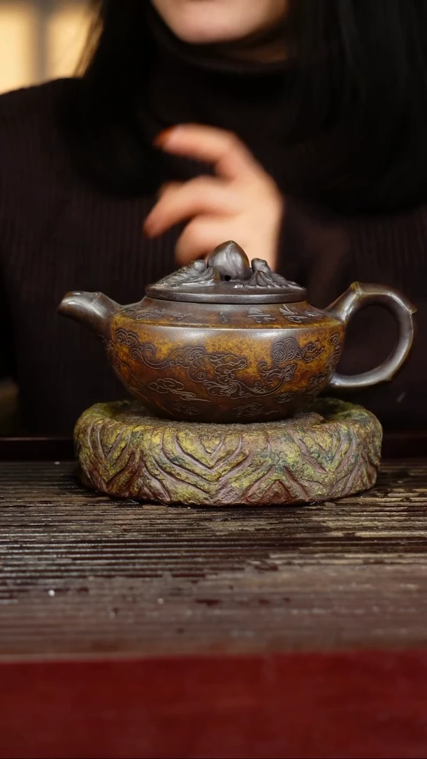 宜兴原矿紫砂壶茶壶宜兴原矿紫砂壶茶壶350C