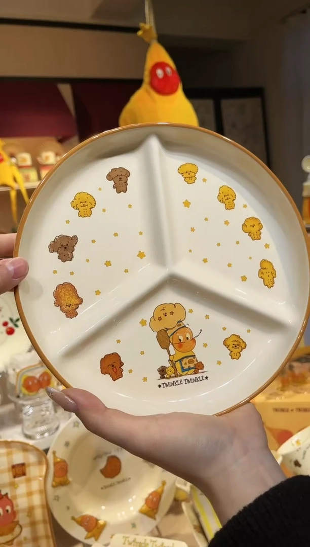 【闪购商品】瓷喜上陶链接发图片款餐具盘