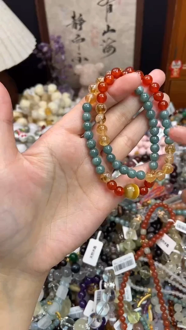 合金翡翠手饰354