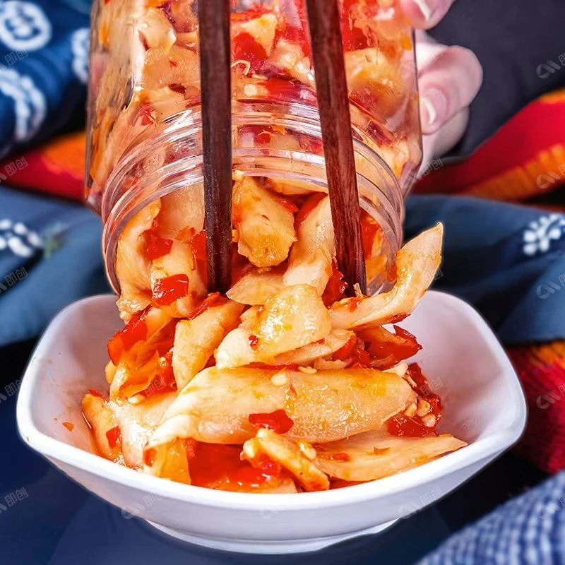 老坛酸辣聚会新鲜即食剁椒生姜片下酒菜农家出游经典嫩姜加班工作