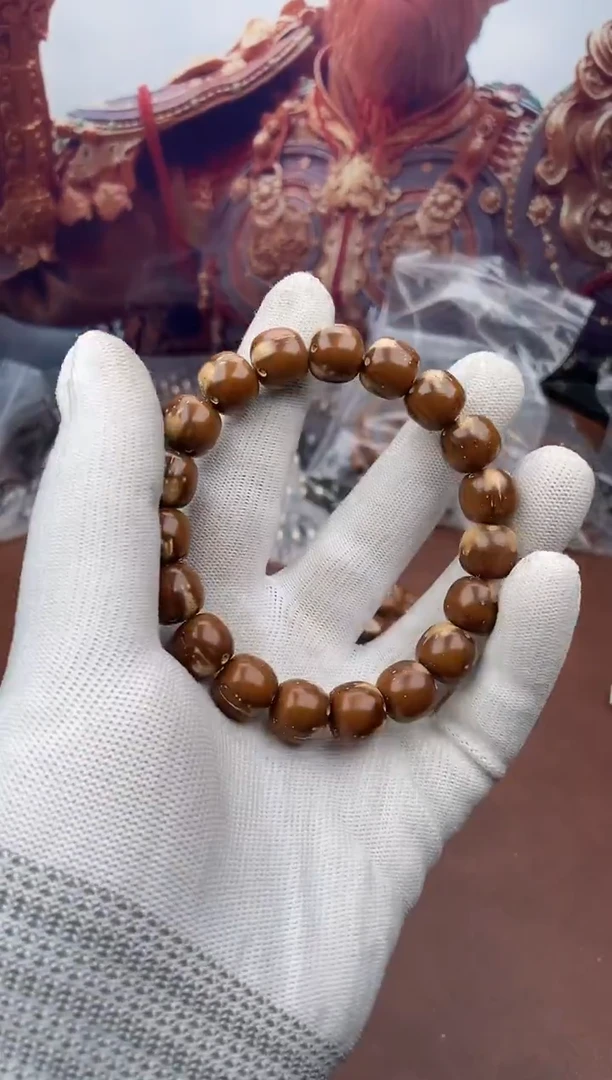 手串紫金鼠31号半实心