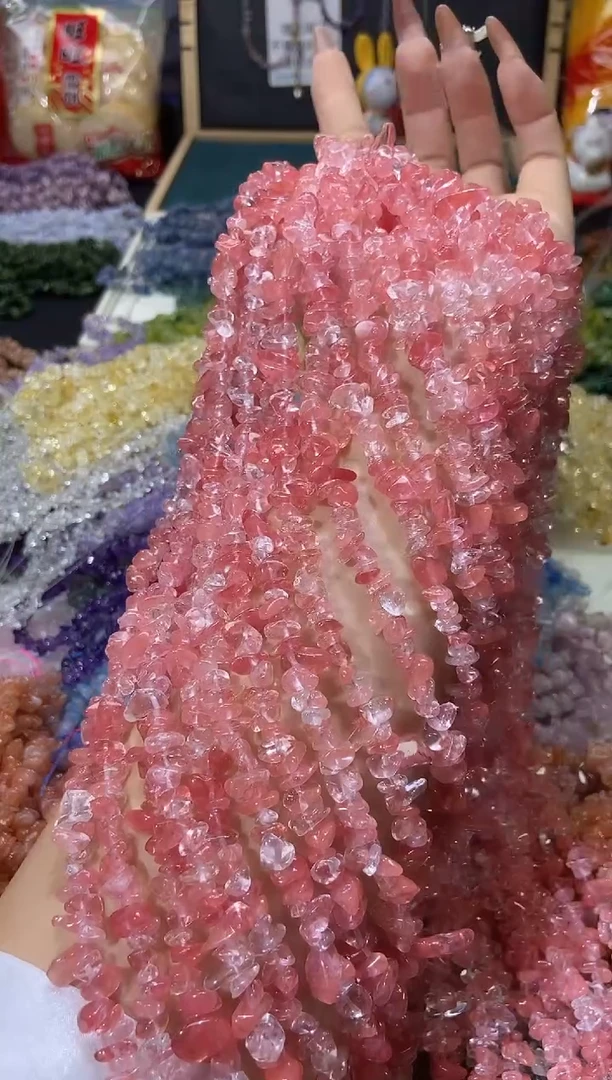 【闪购商品】水晶珠宝半成品未镶嵌西瓜