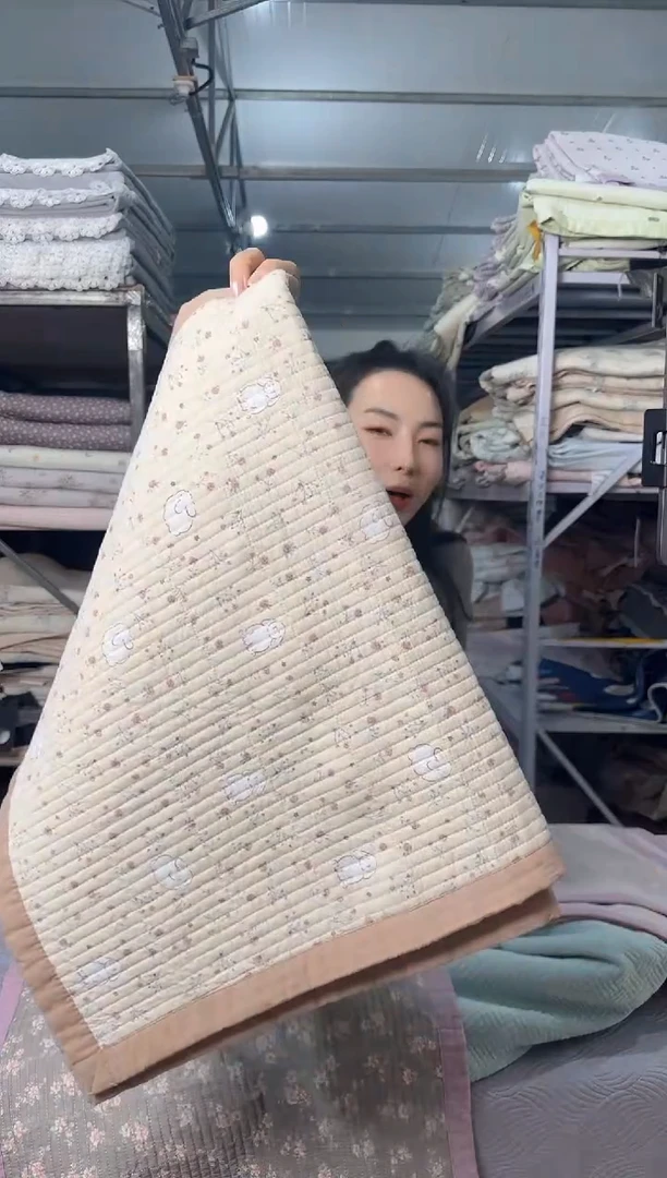 棉7号】纯棉枕套 50*70 2号 小兔子