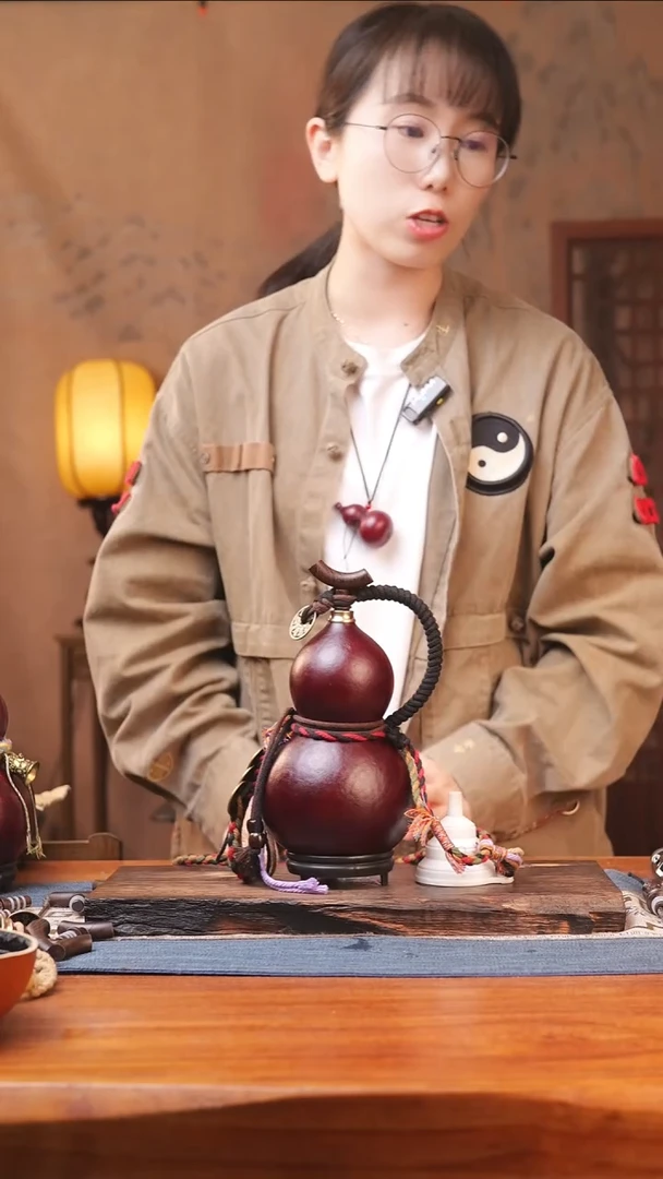 1376号链接精品大漆葫芦现货现发[一物一拍]