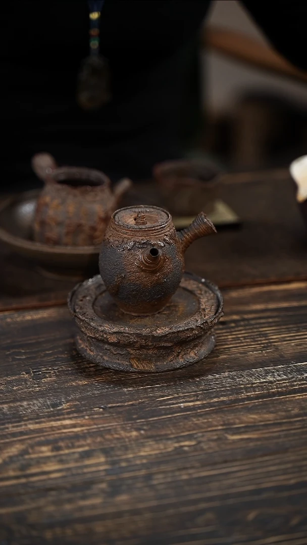 全手工制作 南蛮橄榄壶