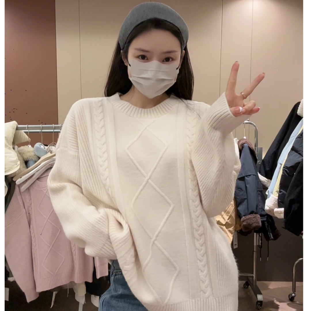 2025年新款时尚百搭针织女款毛衣