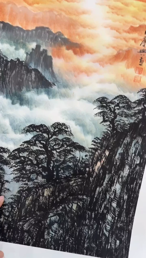 国画22赵隆轩美术馆李庆兴老师作品