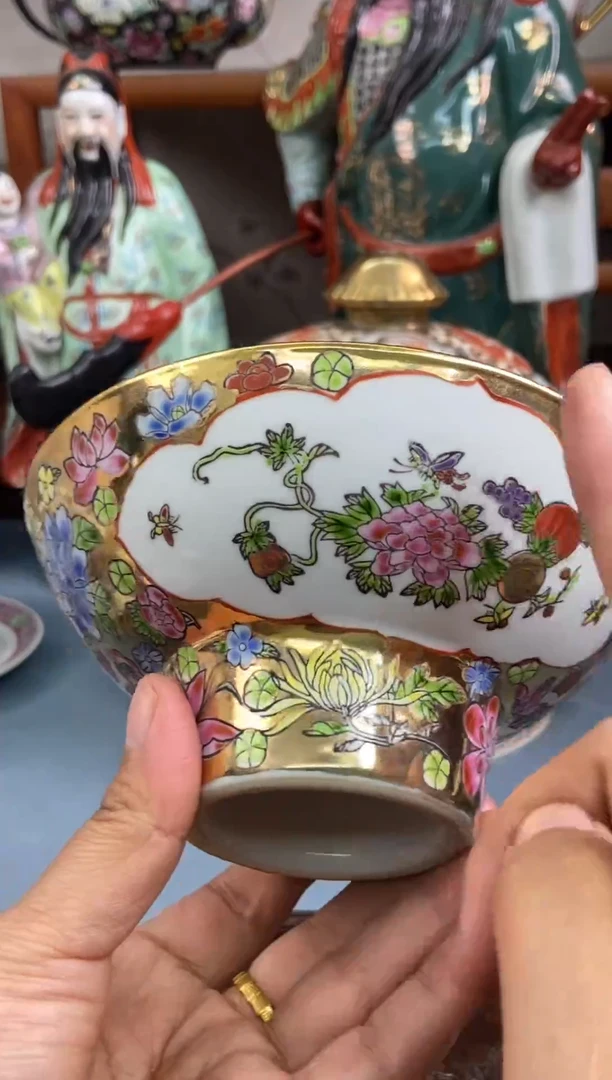 瓷片微瑕慎拍景德镇窑老厂瓷器单件