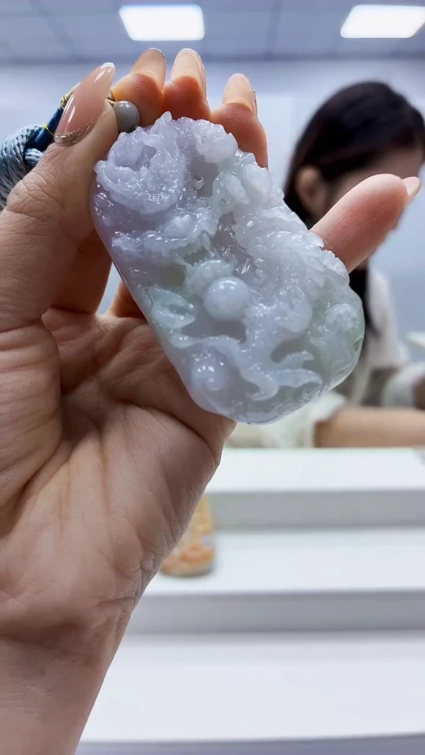 未镶嵌定制翡翠3099ty-毛货挂件95