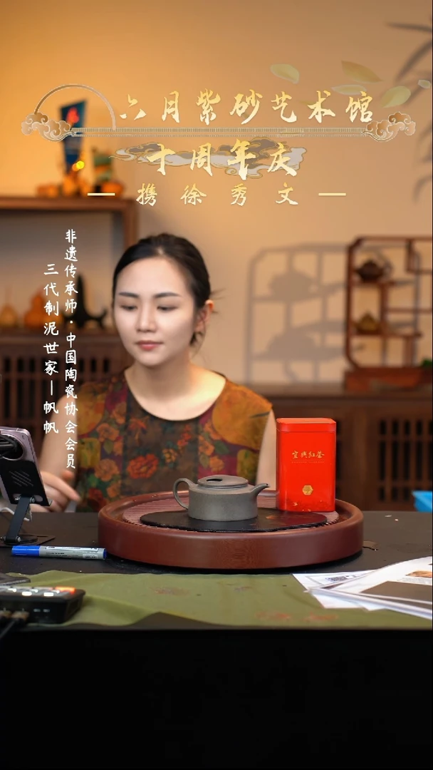 茶壶紫砂宜兴紫砂六月茶器
