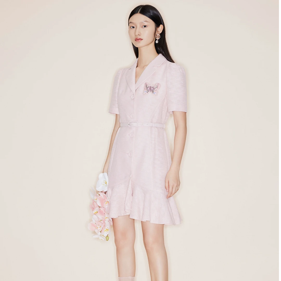 COCOON/可可尼极简连衣裙23204AF022058043