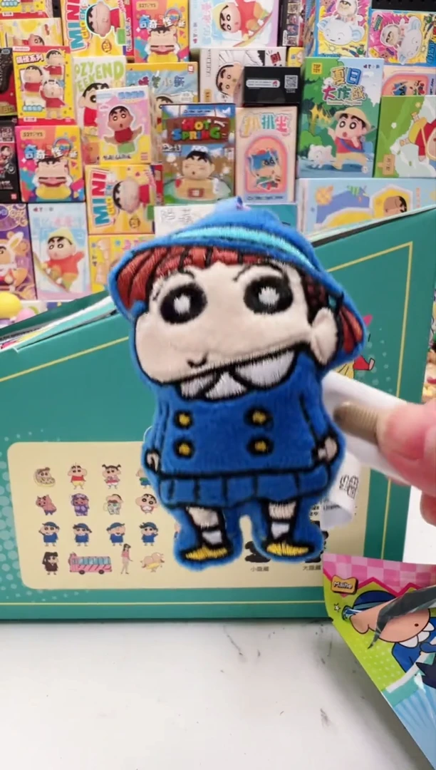 校服妮妮毛绒磁吸冰箱贴