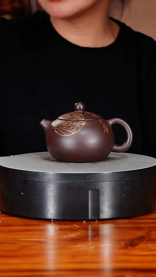 宜兴原矿紫砂壶茶壶250C