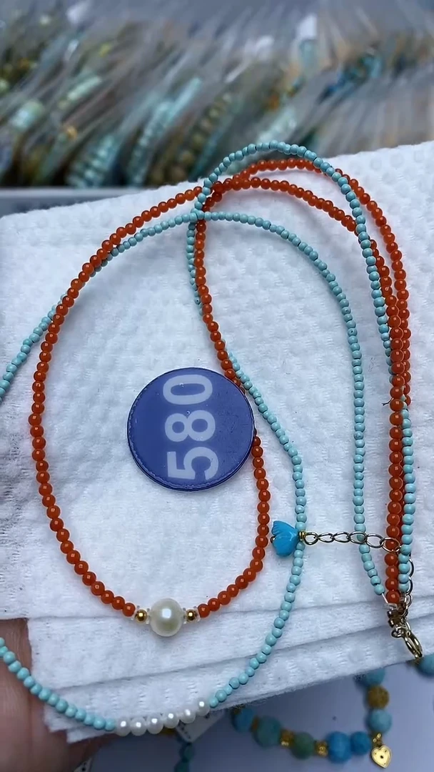 【闪购商品】绿松石项链未镶嵌580