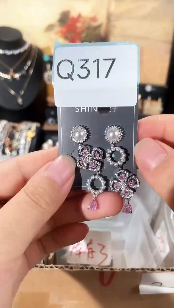 合金925银锆石Q317