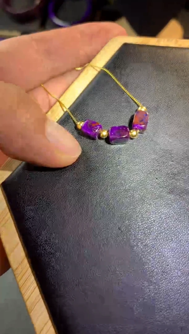 未镶嵌苏纪石（舒俱来）项链舒俱来