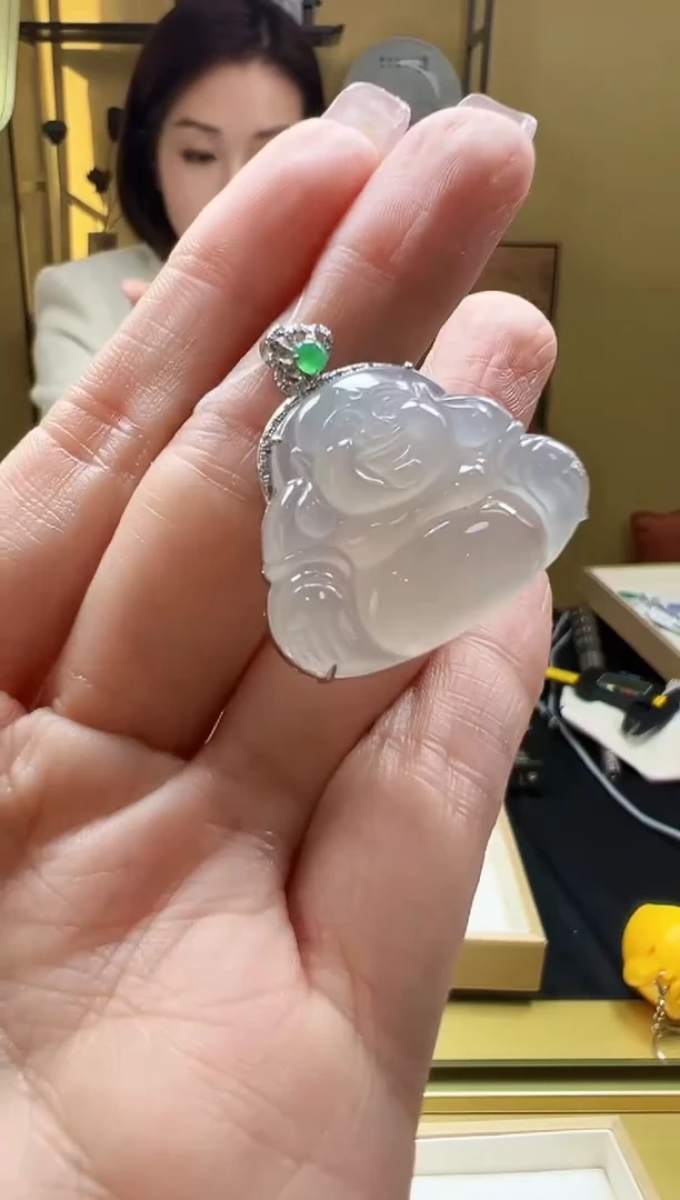 【闪购商品】翡翠颈饰18K金镶嵌FZB0118-263