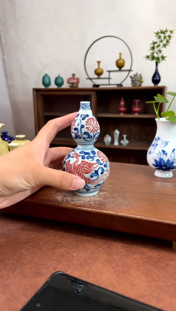 摆件景德镇陶瓷小花瓶20