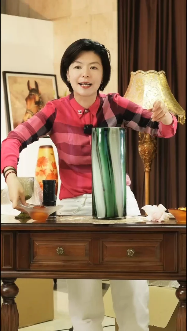 琉璃手工艺品高37口14