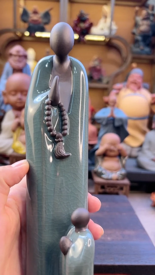 紫砂茶宠器闵茶宠摆件