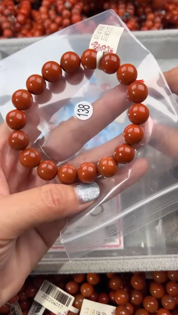 未镶嵌手串南红玛瑙11