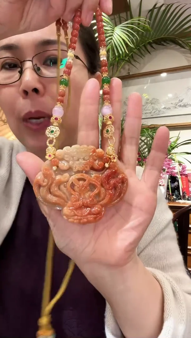 【闪购商品】翡翠颈饰未镶嵌国风