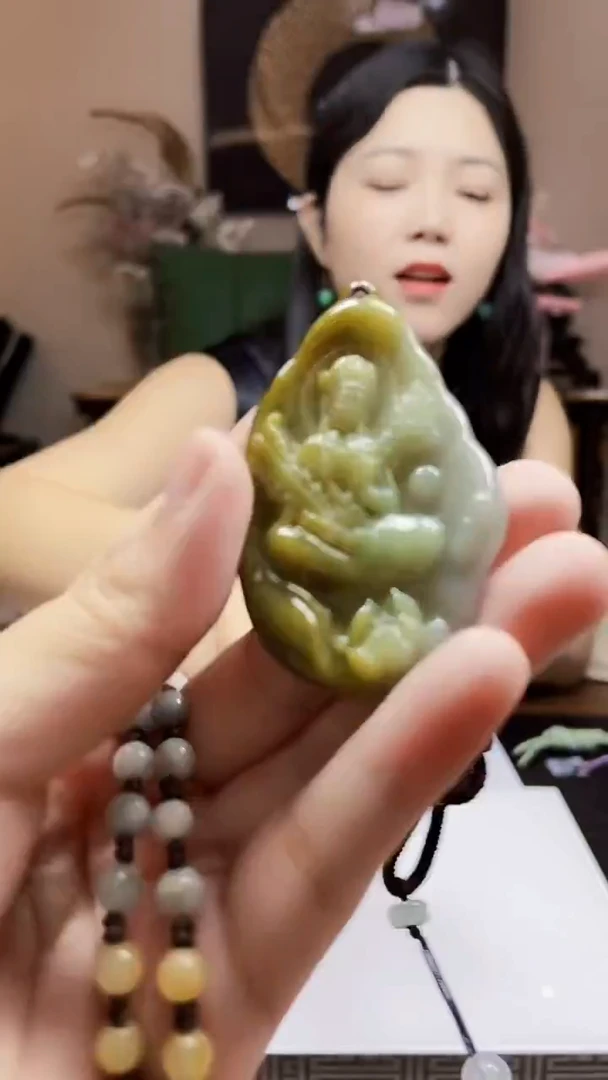 未镶嵌定制翡翠吊坠77