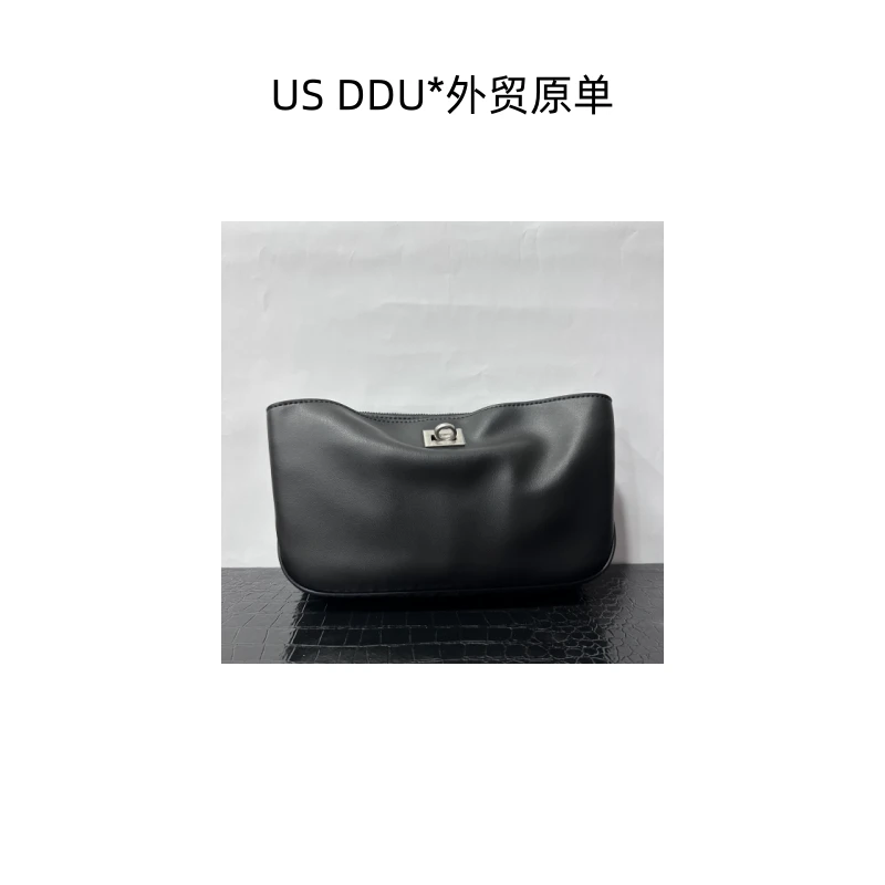 B 黑色银扣肉丢麻将包单肩斜挎包WY3308/W038