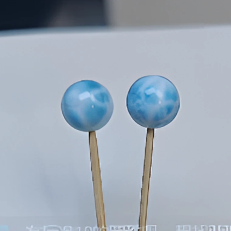 【闪购商品】针钠钙石（海纹石）珠宝半成品未镶嵌多样性发2颗